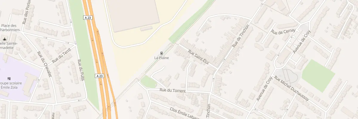 Plan du 19 Rue Saint Eloi à Valenciennes