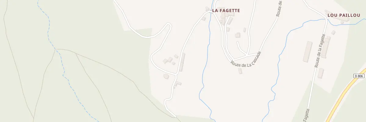 Plan du 5109 La Fagette à Chastel-Nouvel