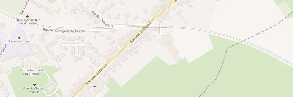 Plan du 452 Rue Leopold Dussart à Raismes