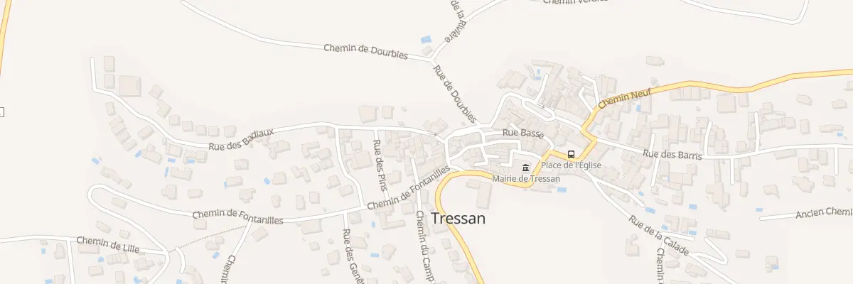 Plan du 7 Che des Badiaux à Tressan