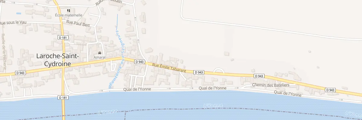 Plan du 47 Rue Emile Tabarant à Laroche-Saint-Cydroine