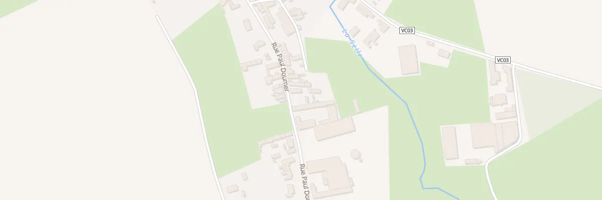 Plan du 17 Rue Paul Doumer à Briastre