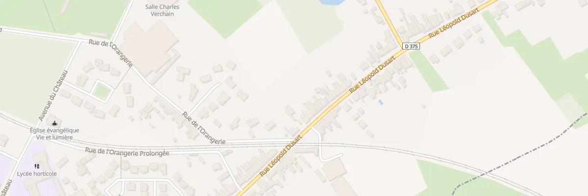 Plan du 545 Rue Leopold Dussart à Raismes