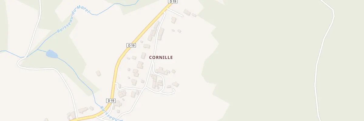 Plan du 5001 Cornille à Javaugues