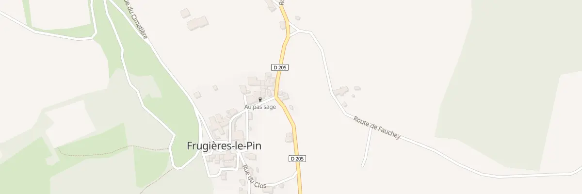 Plan du 5040 Le Pradet à Frugières-le-Pin