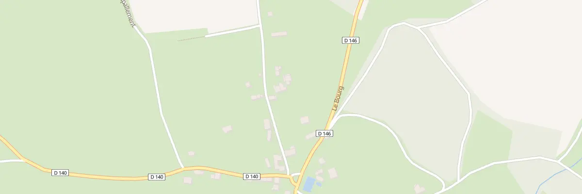 Plan du 8 Le Bourg à Champallement