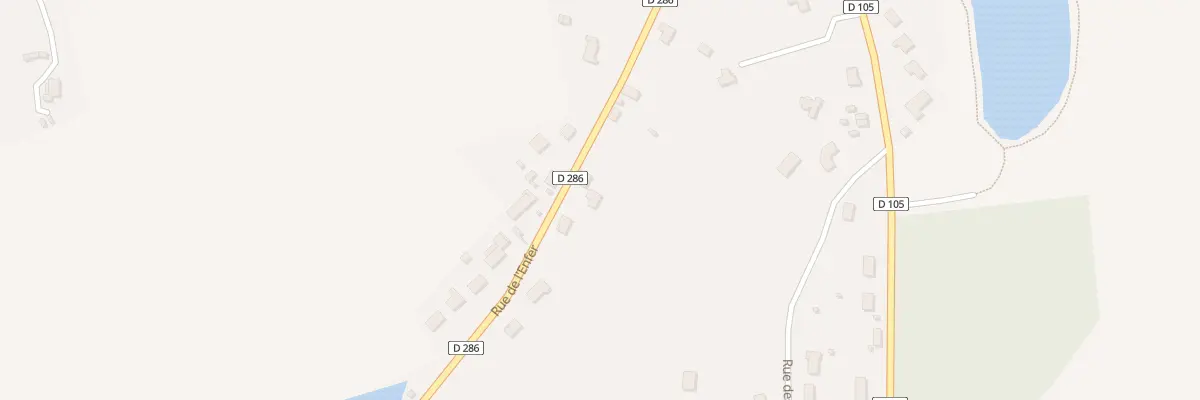 Plan du 20 Rue de l’Enfer à Lusigny