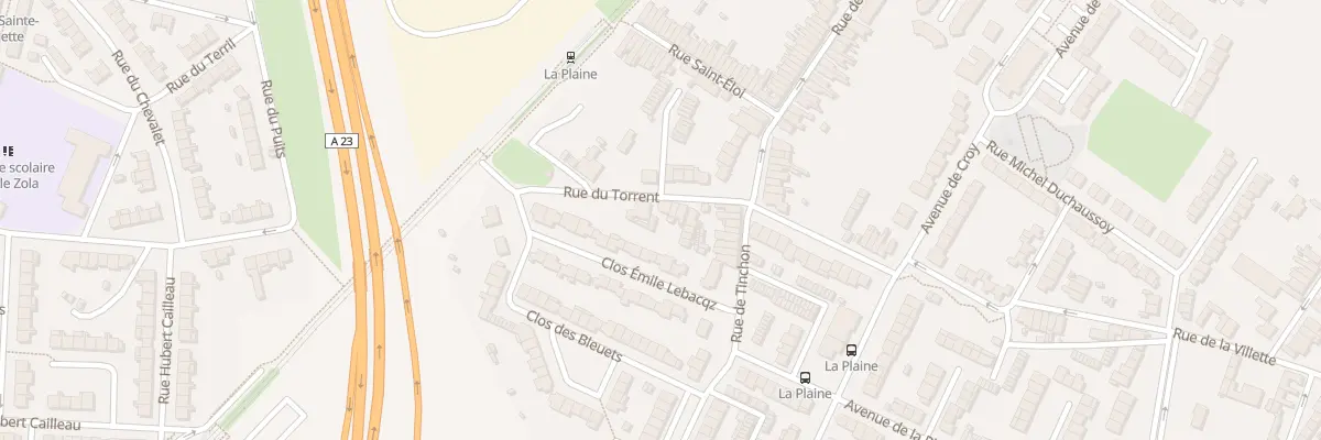 Plan du 15 Rue du Torrent à Valenciennes