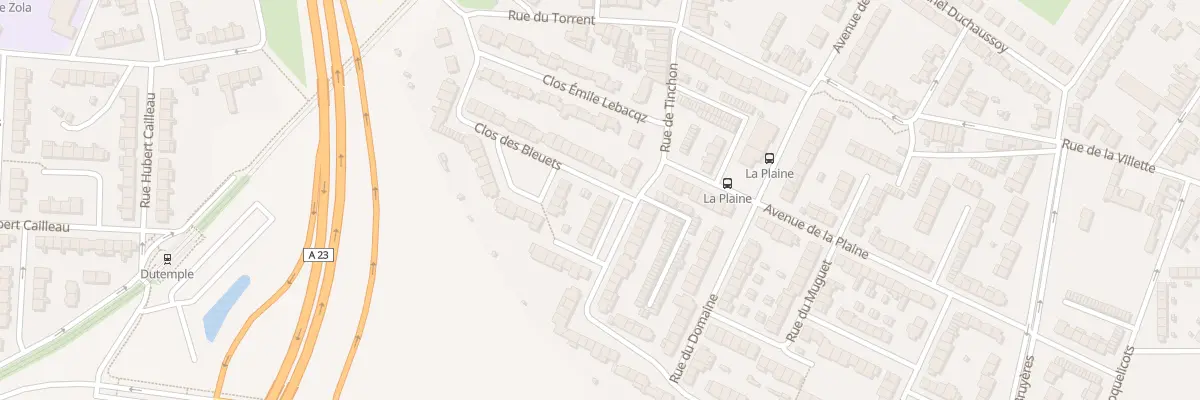 Plan du 115 Rue du Verger à Valenciennes
