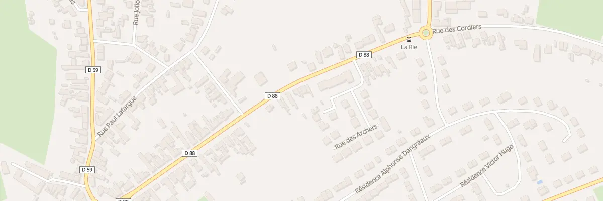 Plan du 58 Rue Victor Hugo à Maing