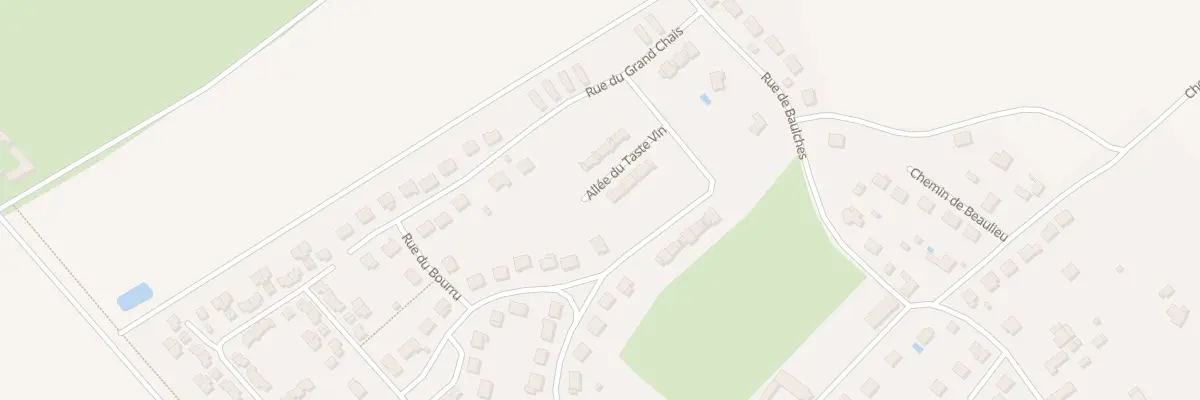 Plan du 8 Rue des Ceps à Chevannes