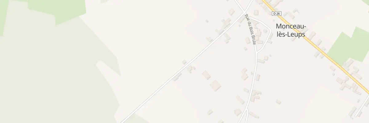 Plan du 14 Rue de l’Entonnoir à Monceau-lès-Leups