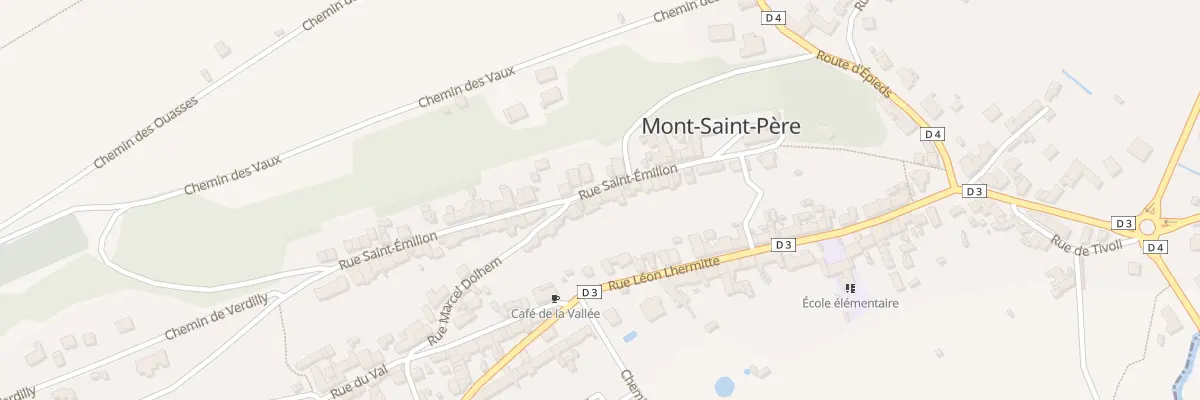 Plan du 40 Rue Saint-emilion à Mont-Saint-Père