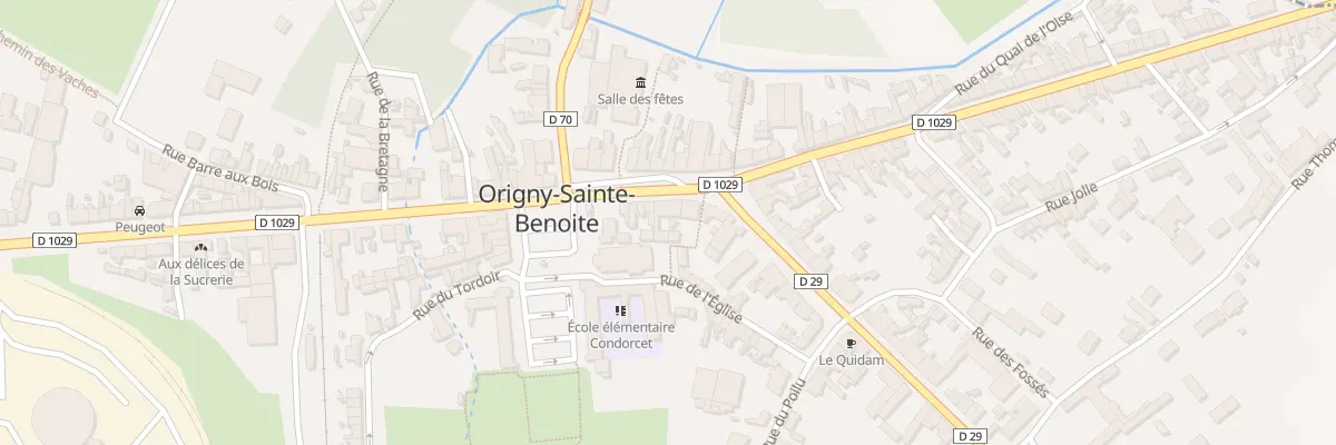 Plan du 54 Rue Pasteur à Origny-Sainte-Benoite