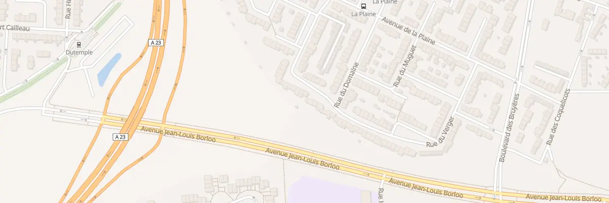 Plan du 73 Rue du Verger à Valenciennes