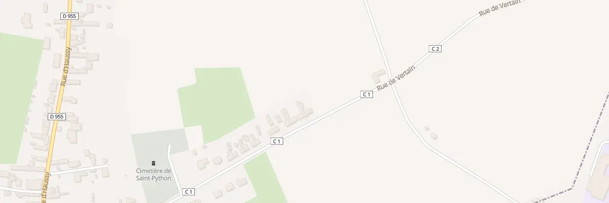 Plan du 39 Rue de Vertain à Saint-Python
