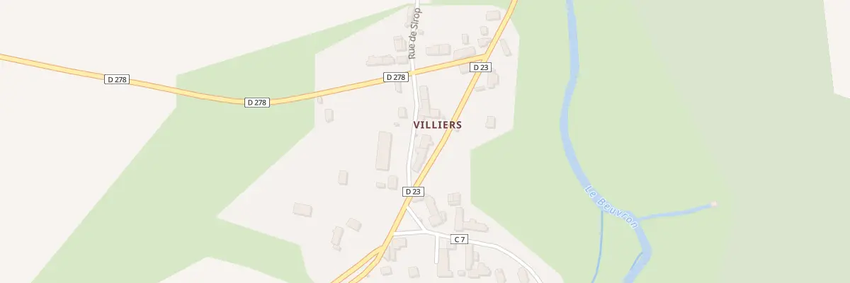 Plan du 46 Villiers à Beuvron