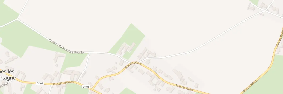 Plan du 11A Rue de Wiers à Flines-lès-Mortagne