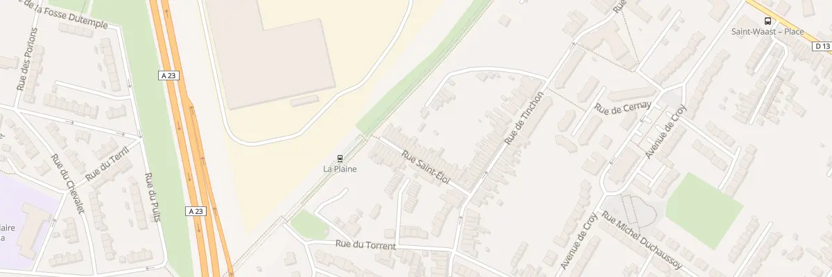 Plan du 32 Rue Saint Eloi à Valenciennes