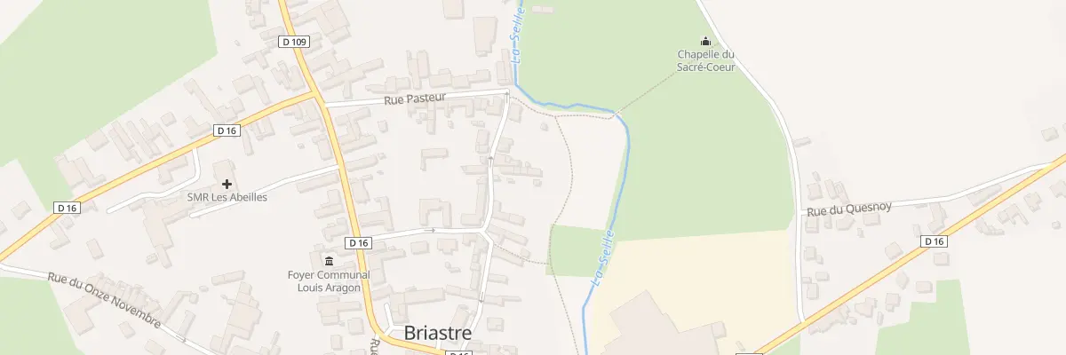 Plan du 12 Rue Gambetta à Briastre
