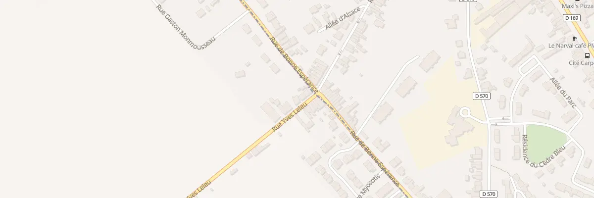 Plan du 34 Rue Yves Leleu à Petite-Forêt