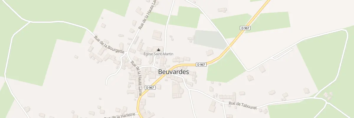Plan du 7 Rue de Fère à Beuvardes