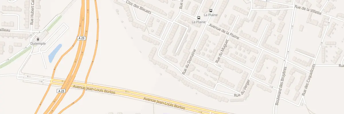 Plan du 72 Rue du Verger à Valenciennes