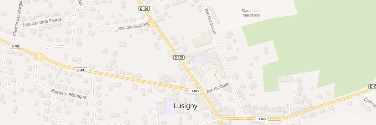 Plan du 72 Av de la Rénovation à Lusigny