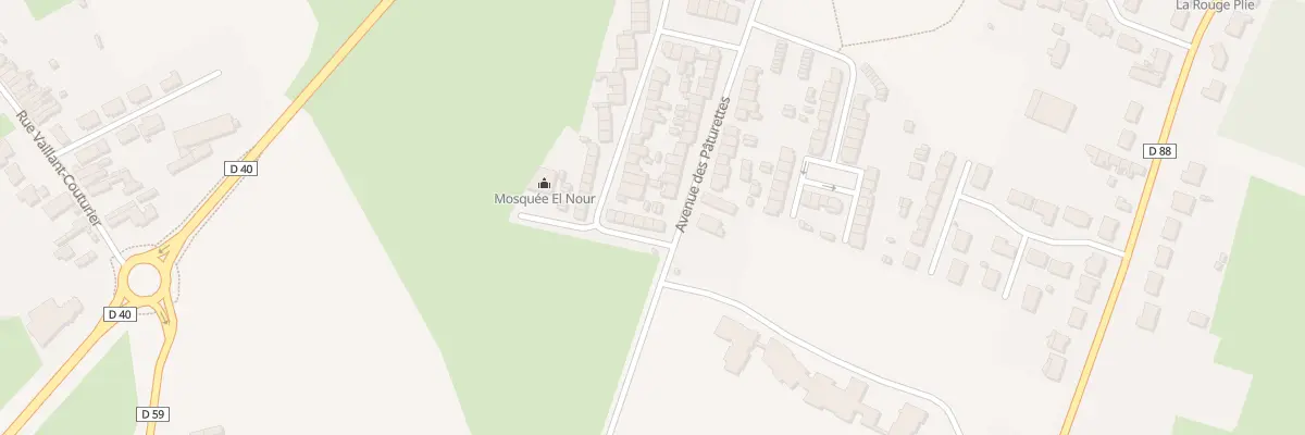 Plan du 33 Rue des Bergeronnettes à Maing