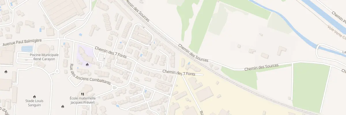 Plan du 6B Imp George Sand à Agde