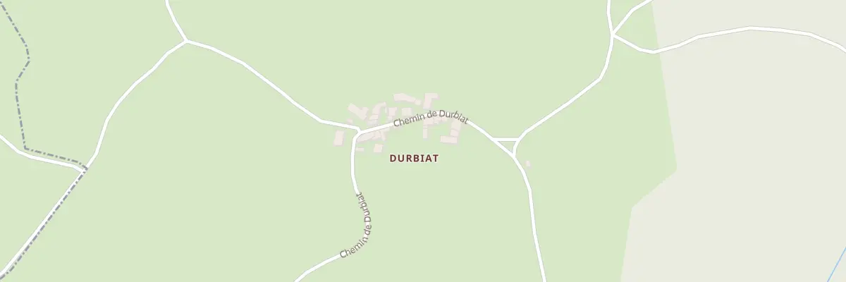 Plan du 5185 Durbiat à Champagnac-le-Vieux