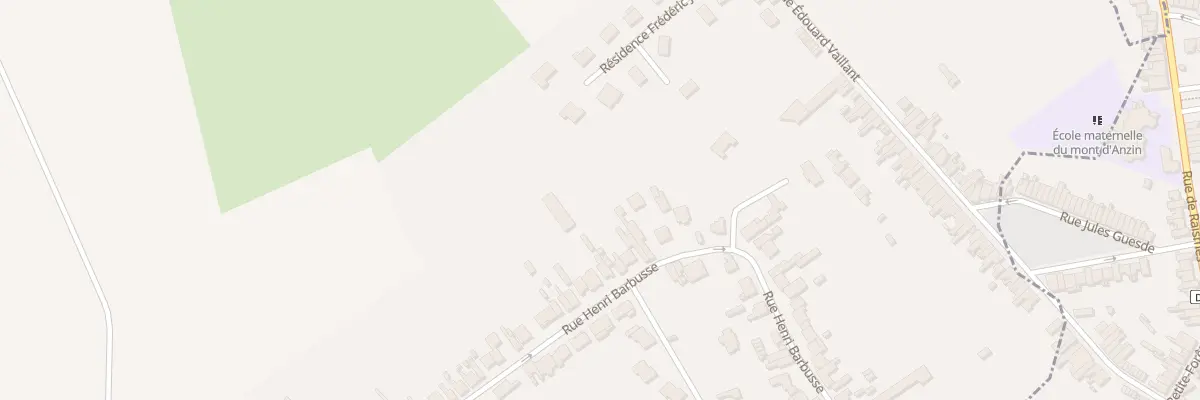 Plan du 90 Rue Henri Barbusse à Petite-Forêt