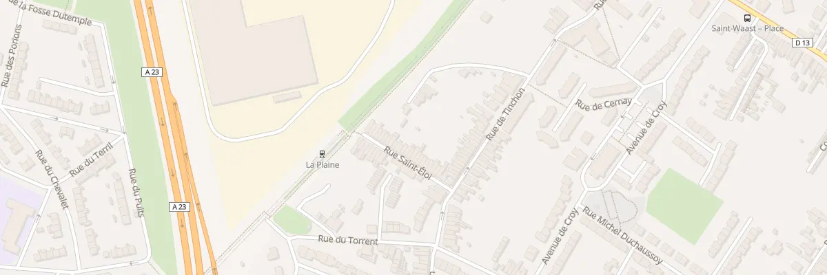 Plan du 26 Rue Saint Eloi à Valenciennes