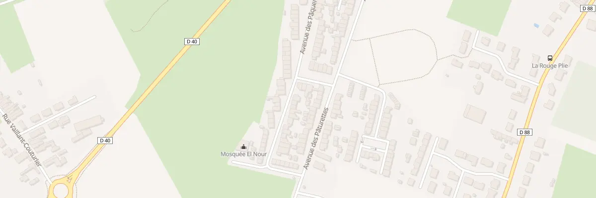 Plan du 1 Rue des Bergeronnettes à Maing