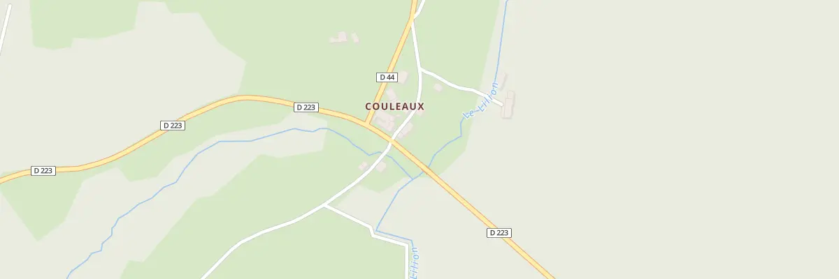 Plan du 5040 Couleaux à Sermentizon