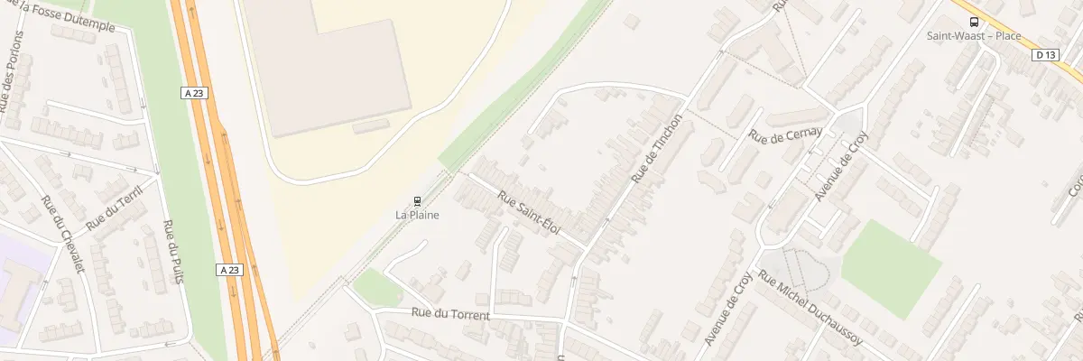 Plan du 24 Rue Saint Eloi à Valenciennes