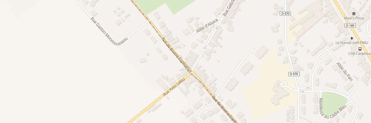 Plan du 13 Rue de Bonne Espérance à Raismes