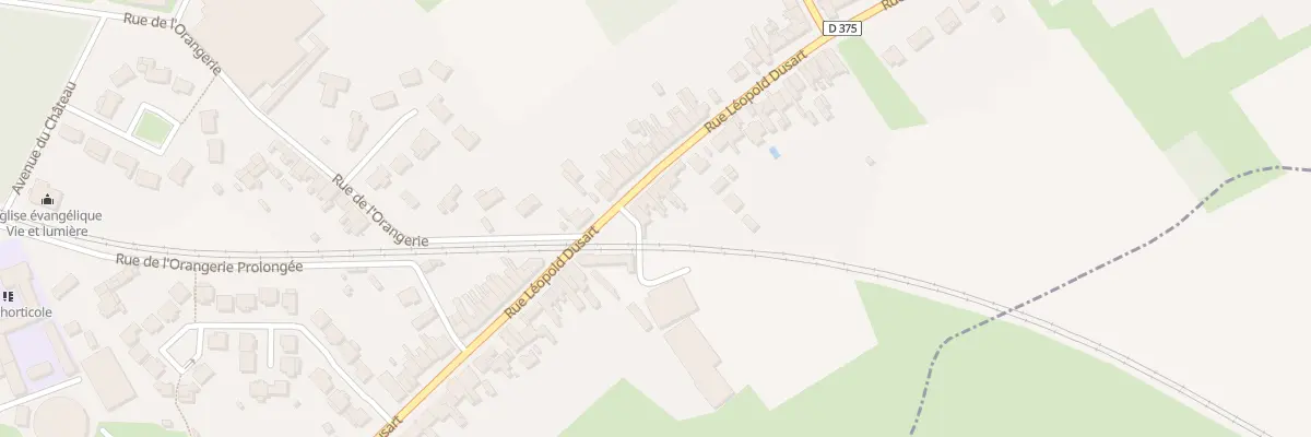 Plan du 548 Rue Leopold Dussart à Raismes