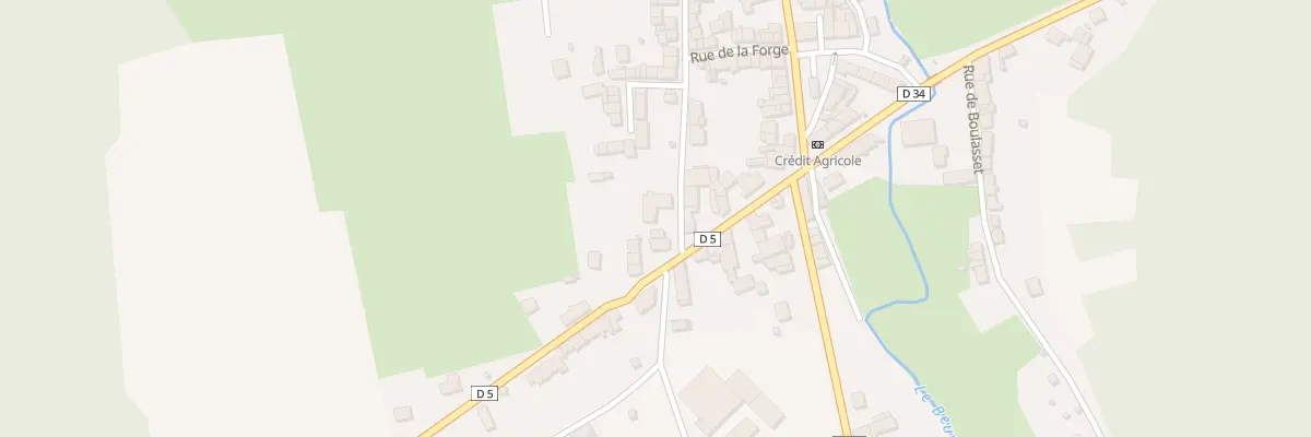 Plan du 3 Rue du Château à Brinon-sur-Beuvron