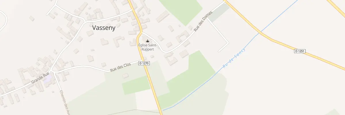 Plan du 21 Rue des Dames à Vasseny
