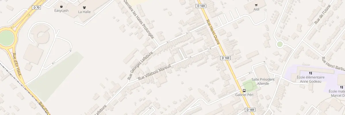 Plan du 4 Rue Villebois Mareuil à Raismes