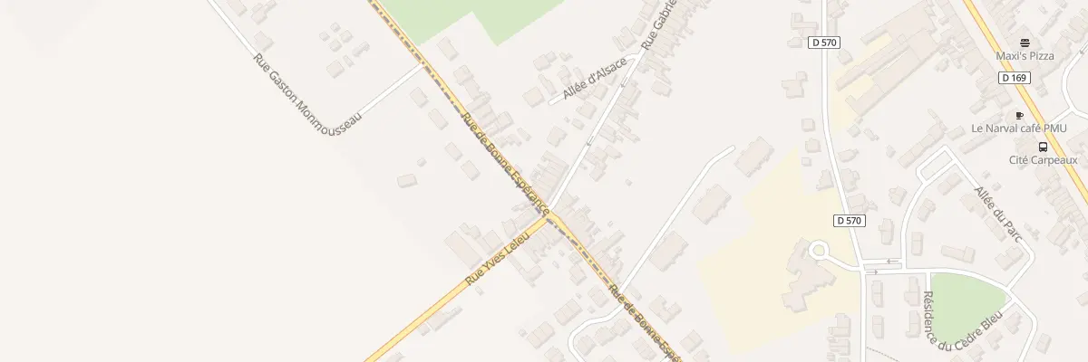 Plan du 378 Rue Gabriel Péri à Raismes