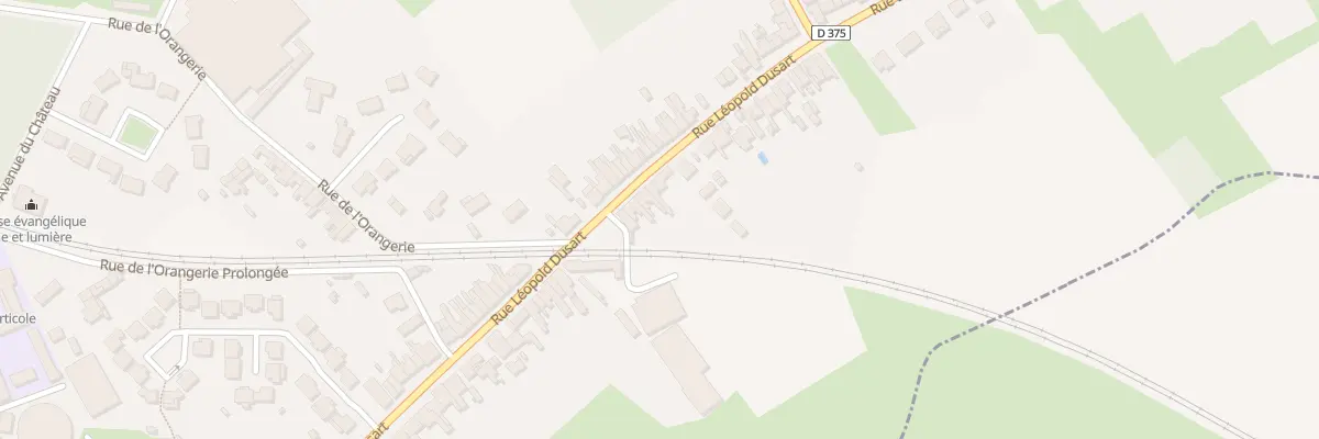 Plan du 558 Rue Leopold Dussart à Raismes
