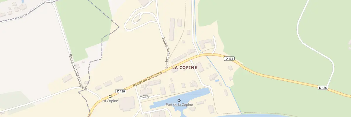 Plan du 17 Rte de la Copine à Champvert