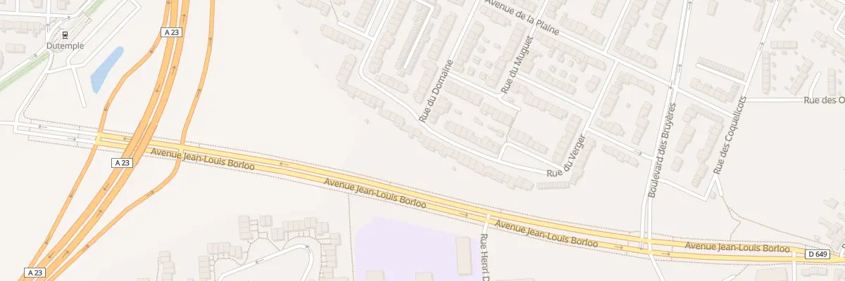 Plan du 61 Rue du Verger à Valenciennes