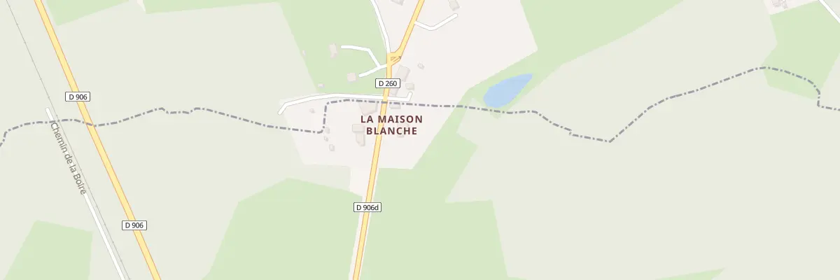 Plan du 2 La Maison Blanche à Ris