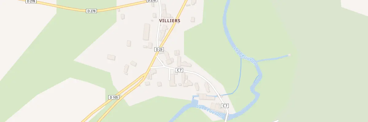 Plan du 56 Villiers à Beuvron