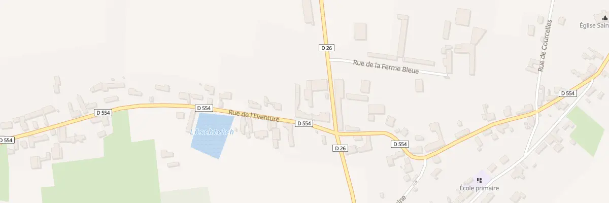 Plan du 36 Rue de l’Eventure à Monceau-lès-Leups