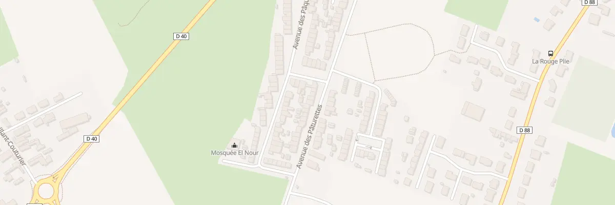 Plan du 42 Av des Paturettes à Maing