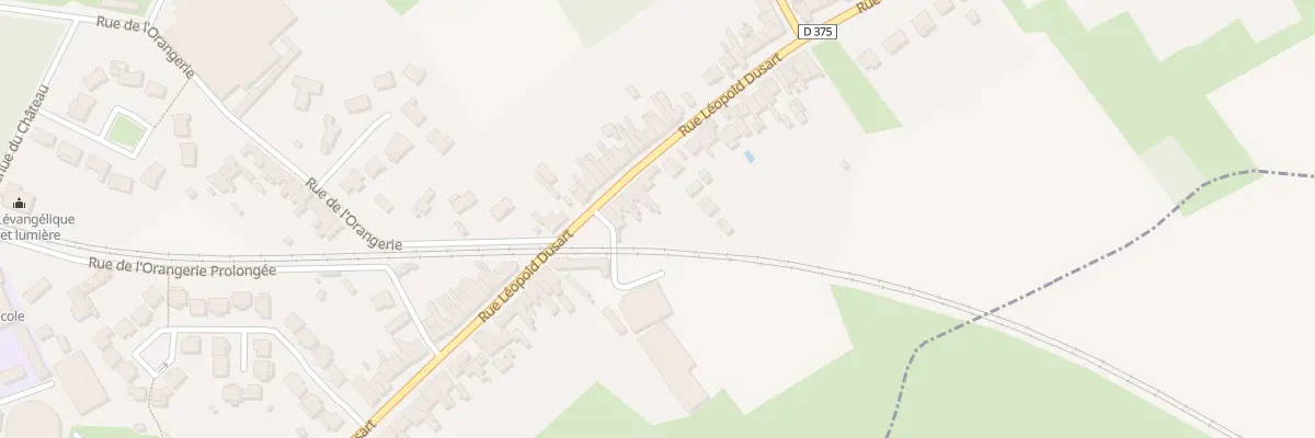 Plan du 566 Rue Leopold Dussart à Raismes